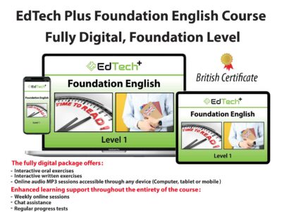 Online EdTech Plus Complete English – Fully Digital Course Foundation Level